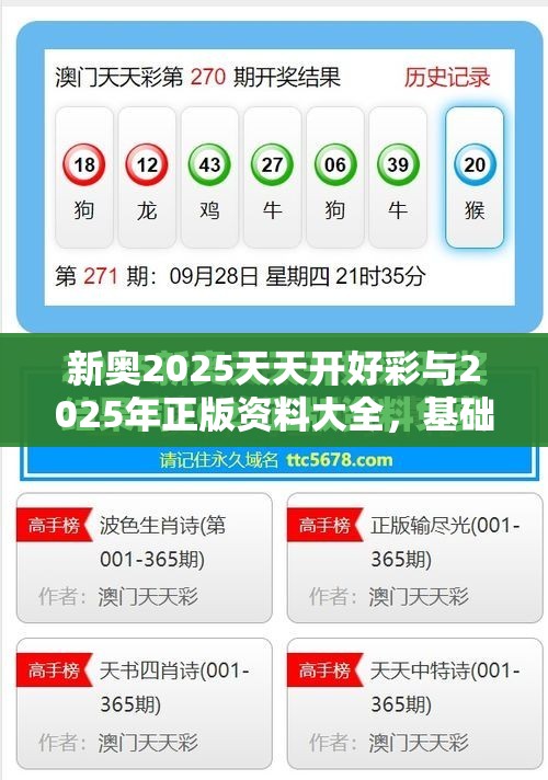 新奥2025天天开好彩与2025年正版资料大全，基础释义、专家解析解释与落实?杜绝虚假诱导词
