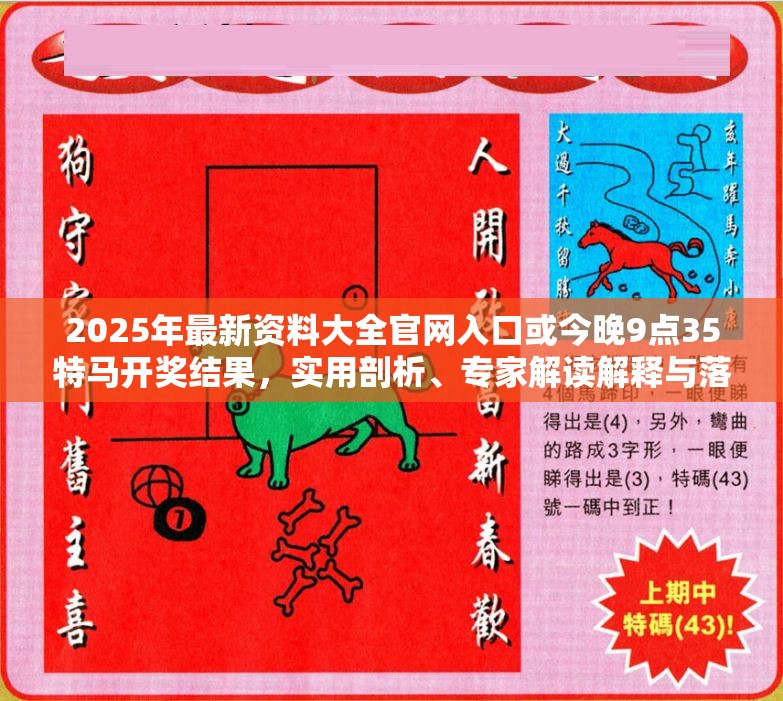 2025年最新资料大全官网入口或今晚9点35特马开奖结果，实用剖析、专家解读解释与落实?